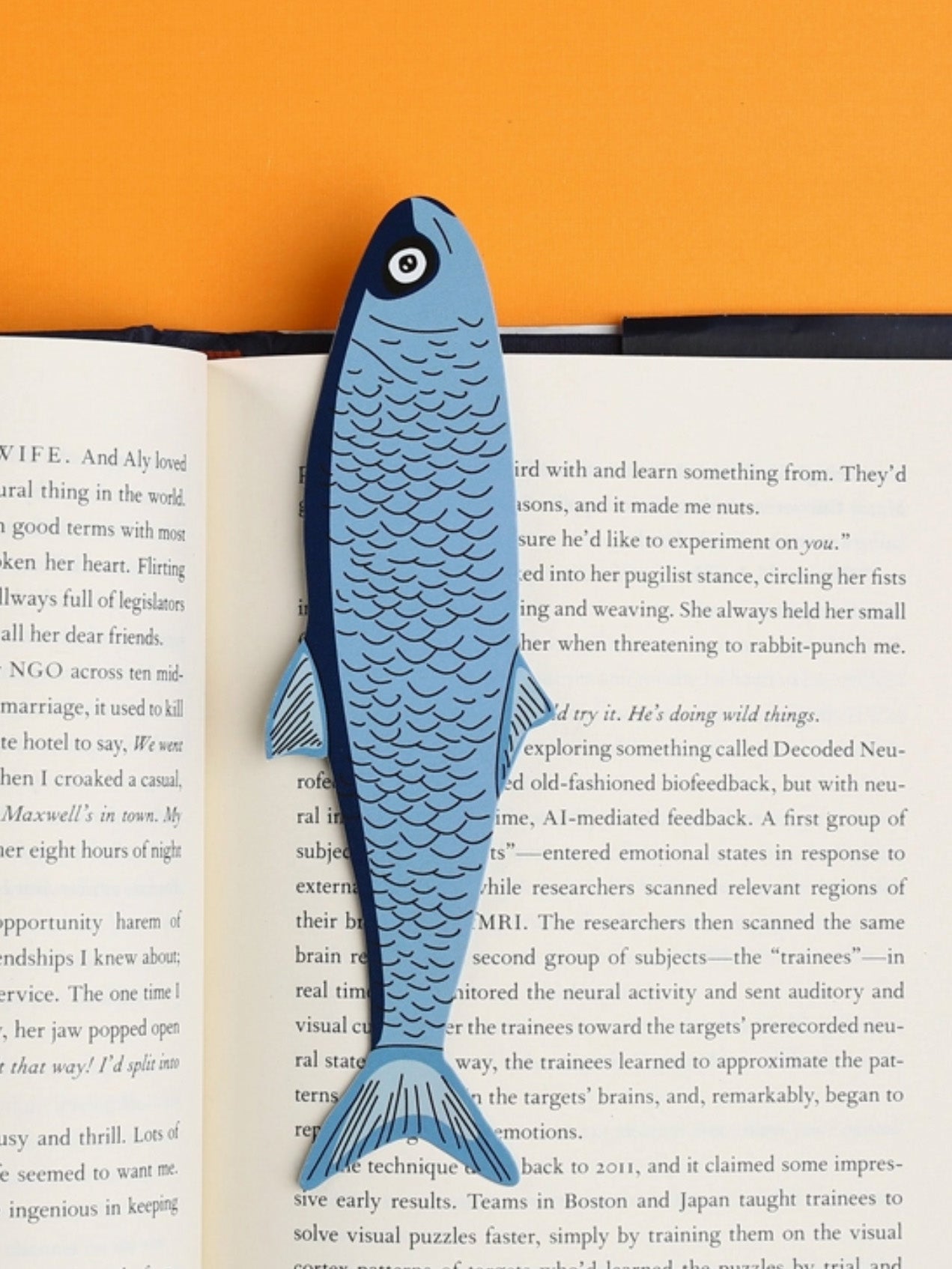 fish bookmark