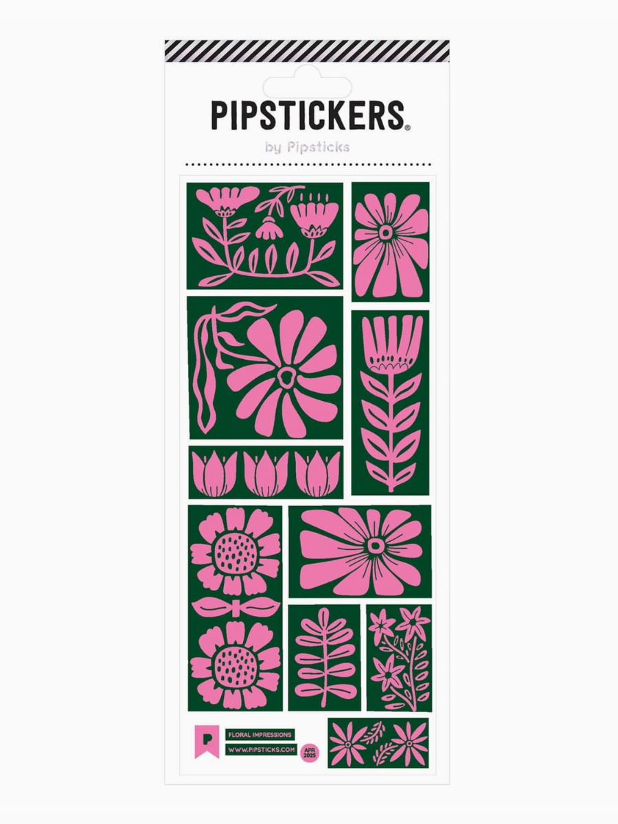 floral impressions pipstickers