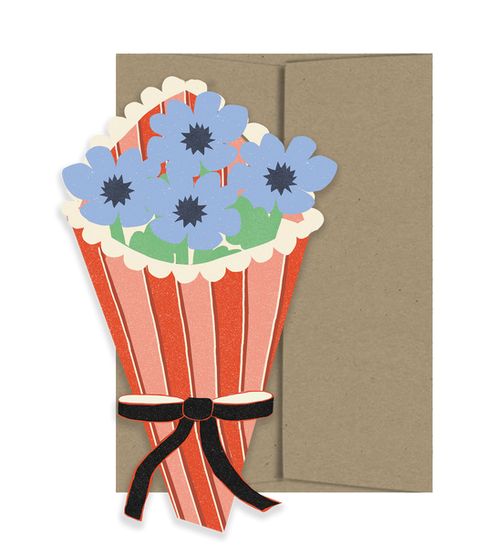 Flower Bouquet Amour Card