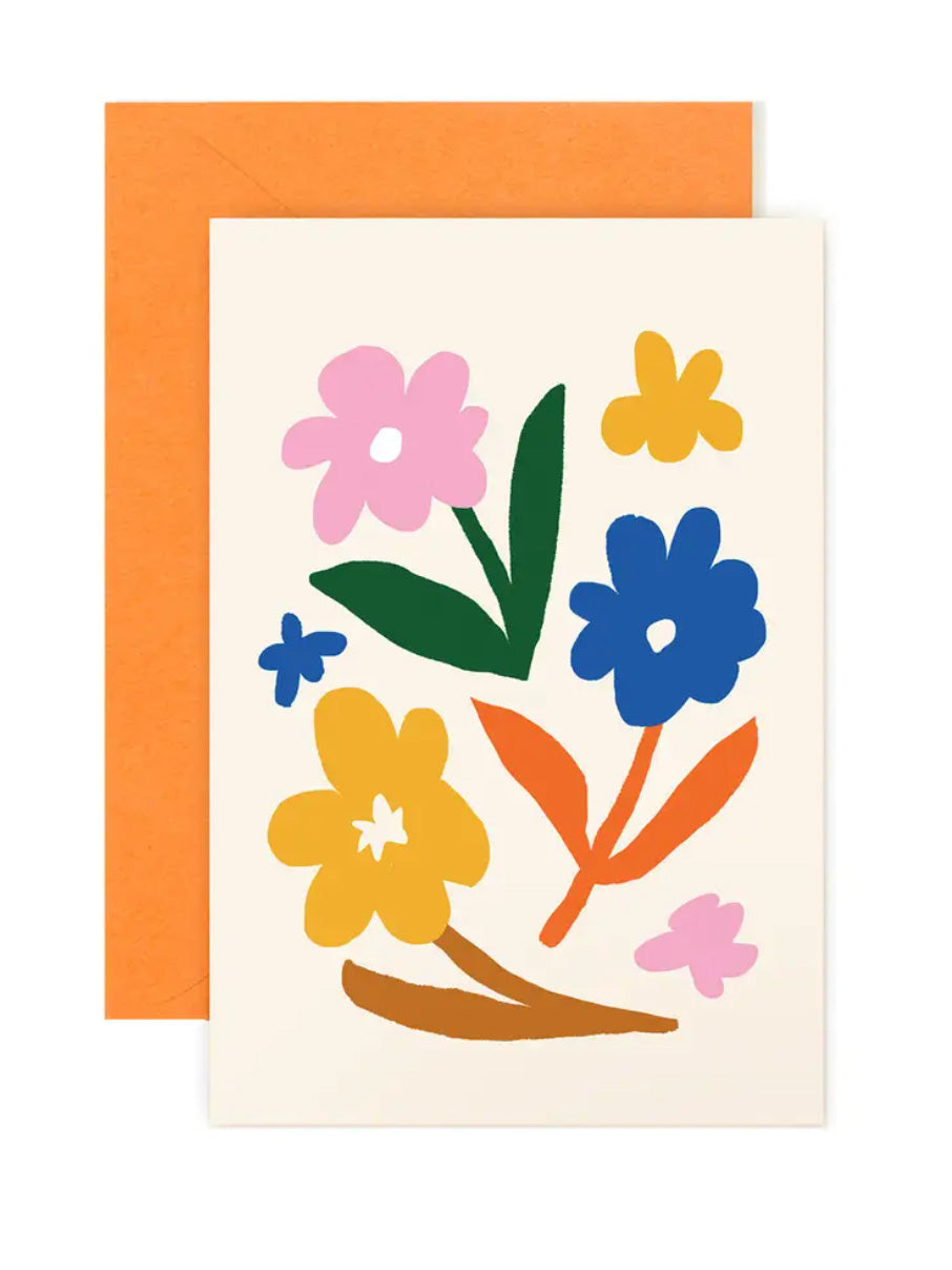 Handzy Work Flowers Mini Card – Handzy Shop + Studio