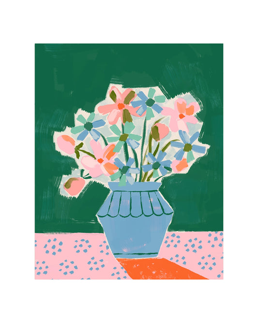 Flower Vase 8x10 Art Print