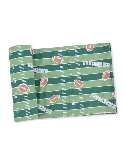 football field glow-in-the-dark swaddle
