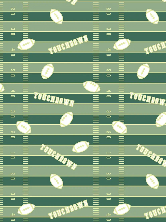 football field glow-in-the-dark swaddle