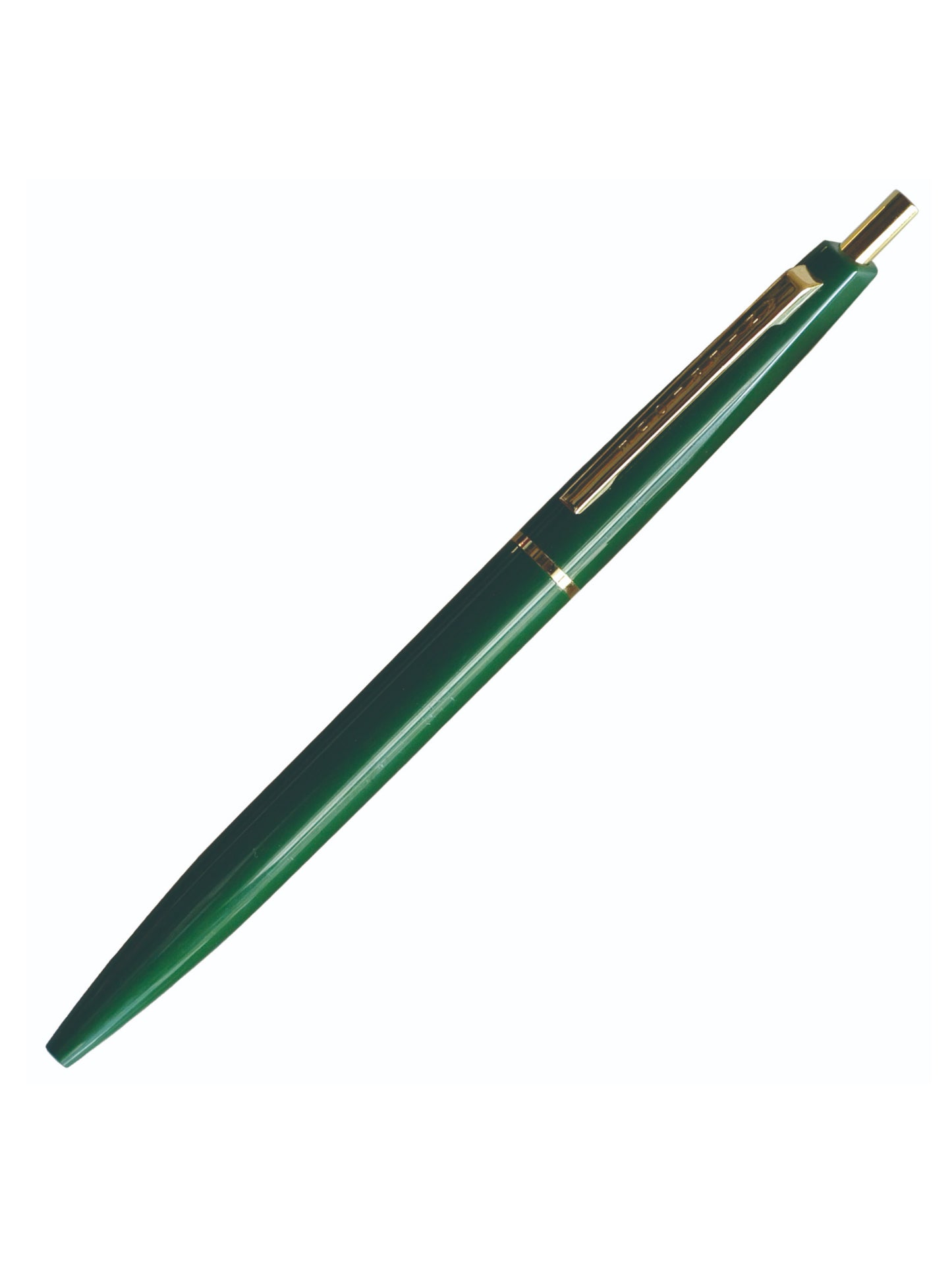 forest green ballpoint pen