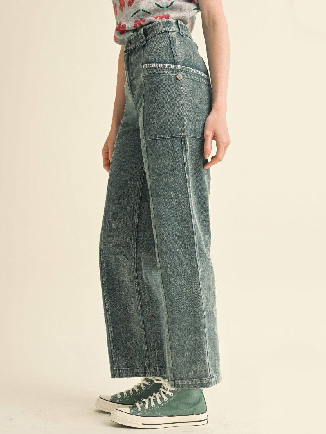 forest straight leg jeans