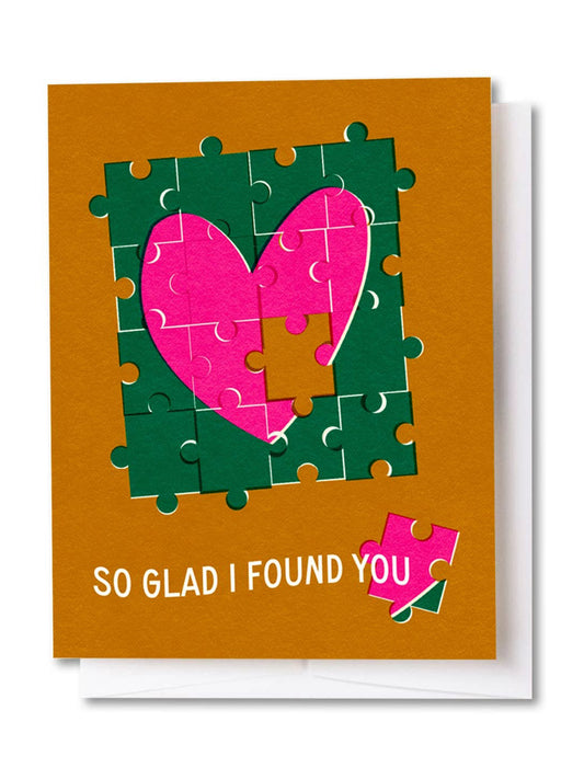 Found You Puzzle Card