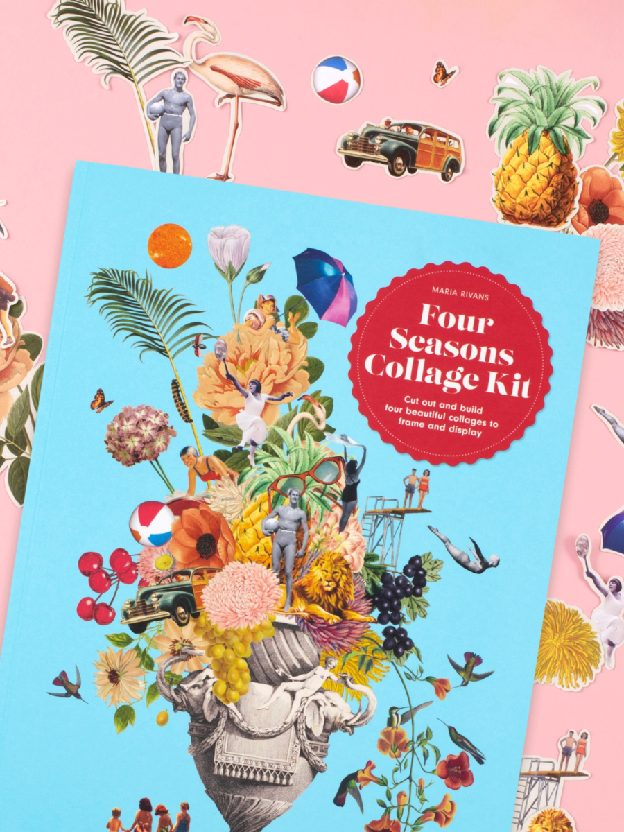 four seasons collage kit