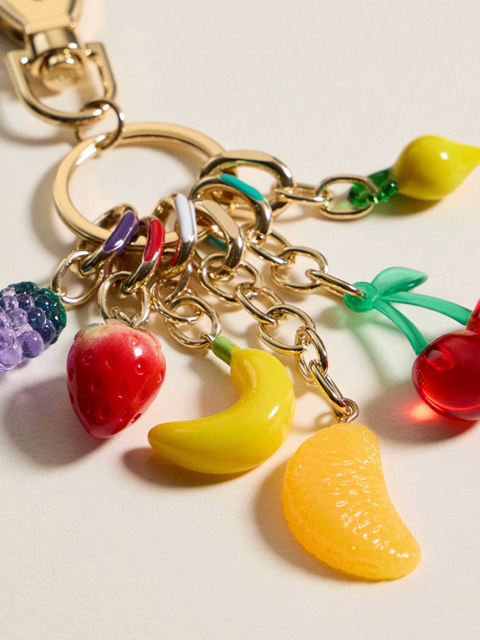 fruit bowl keychain