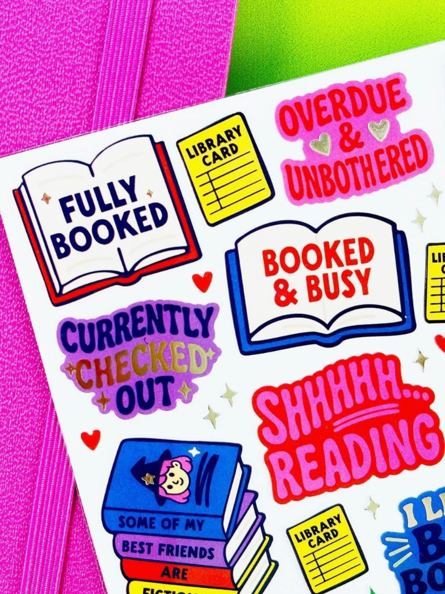 fully booked pipstickers