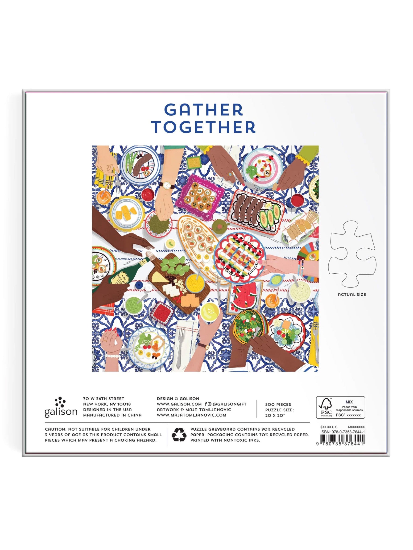 Handzy Work Gather Together Puzzle – Handzy Shop + Studio