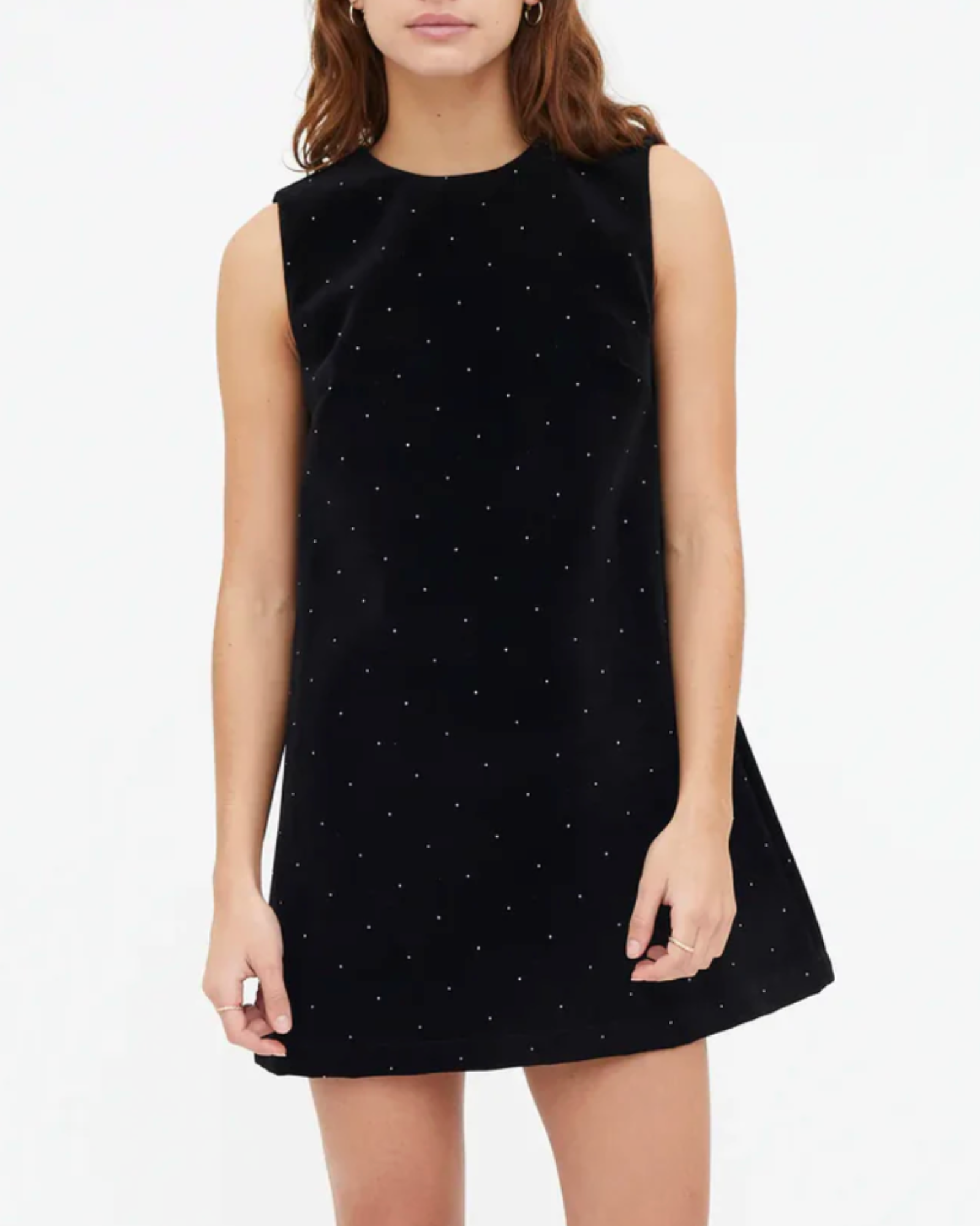 georgia velvet mini dress