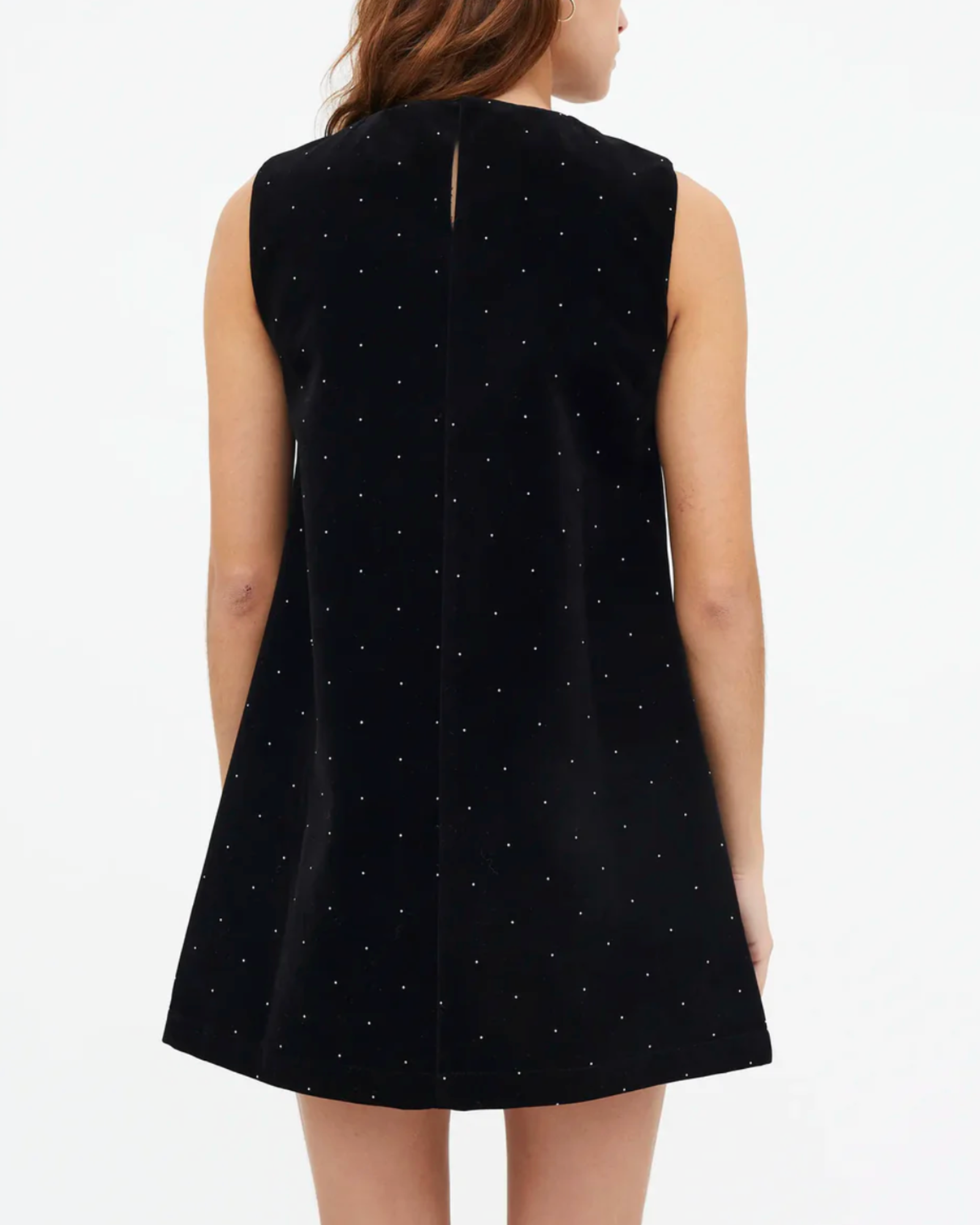 georgia velvet mini dress