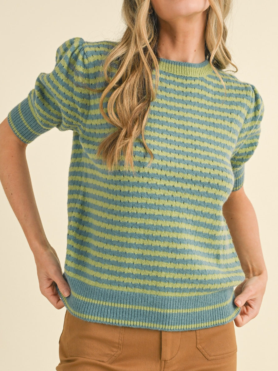 georgie striped sweater