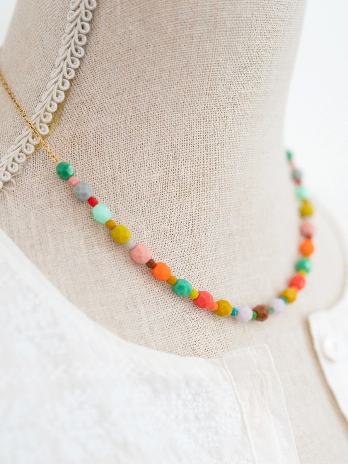 gianna beaded necklace