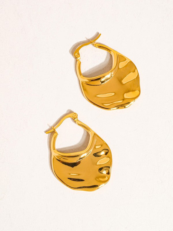 Ginny 18K Gold-Plated Earrings