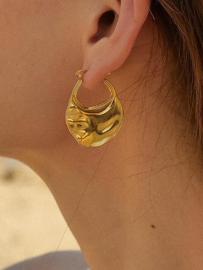 Ginny 18K Gold-Plated Earrings