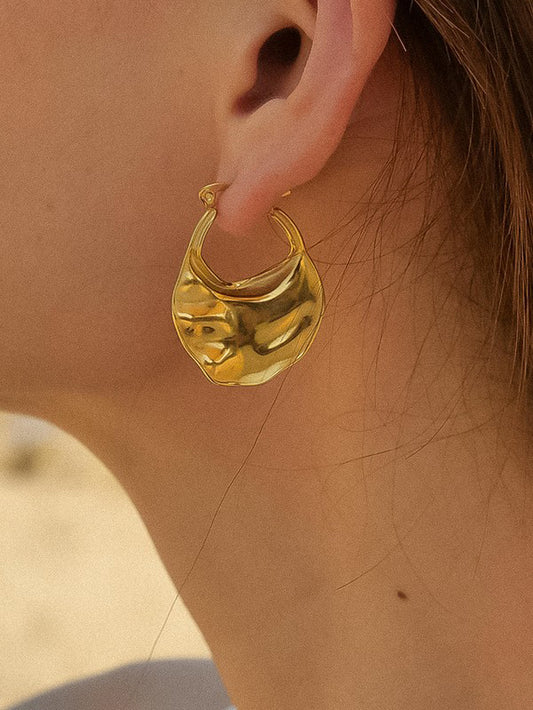 Ginny 18K Gold-Plated Earrings
