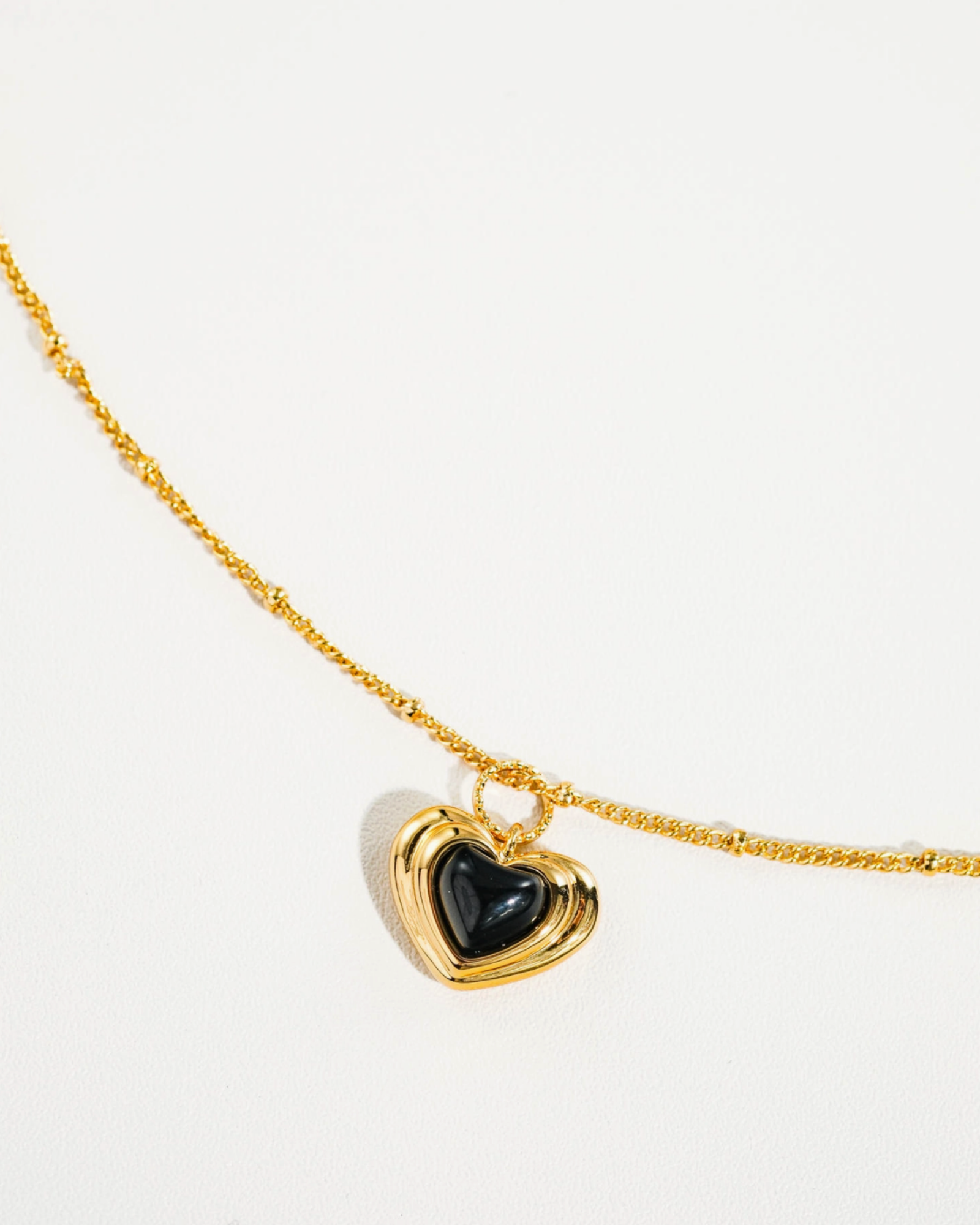 girona 18 gold-plated pendant necklace