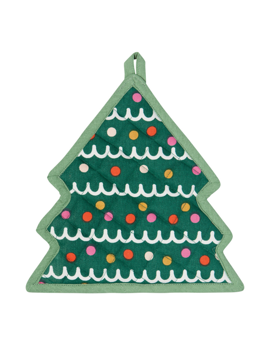 glitzmas holiday pot holder