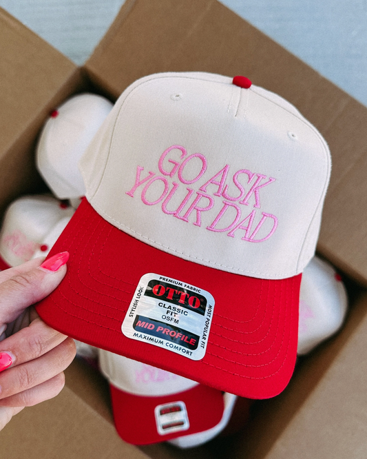 Go Ask Your Dad Trucker Hat