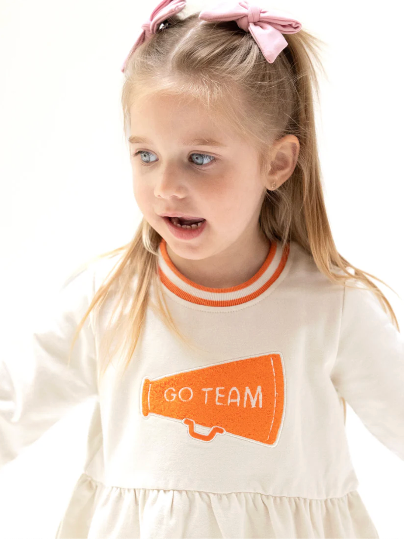 go team long sleeve dress