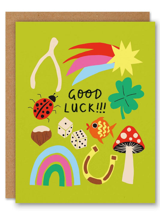 Good Luck Symbols Card