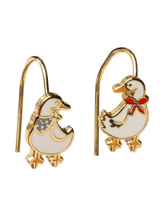 Goose Drop Earrings
