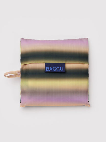 Pink & Yellow Gradient Stripe Standard Baggu