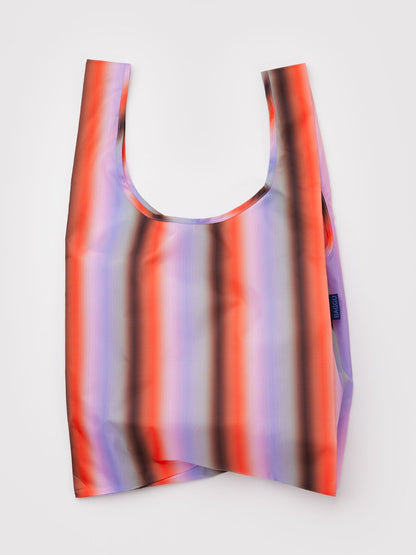 Poppy & Lilac Gradient Stripe Standard Baggu