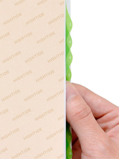 Green Landscape Monthly Index Tabs
