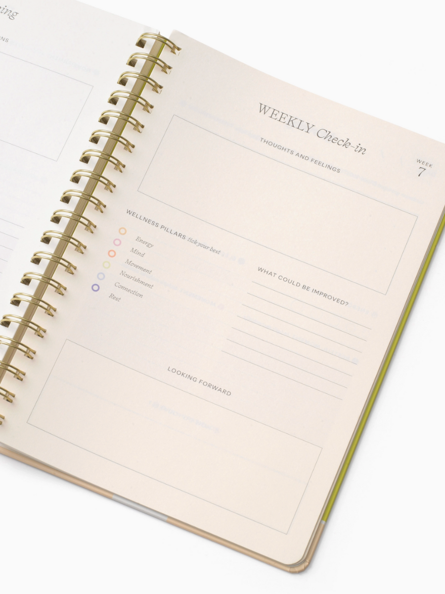 guided wellness journal