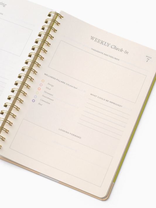 guided wellness journal