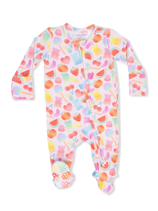 Gummy Bears Zipper Footie