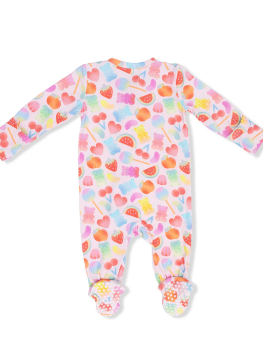 Gummy Bears Zipper Footie