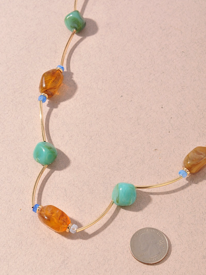 gwen beaded necklace