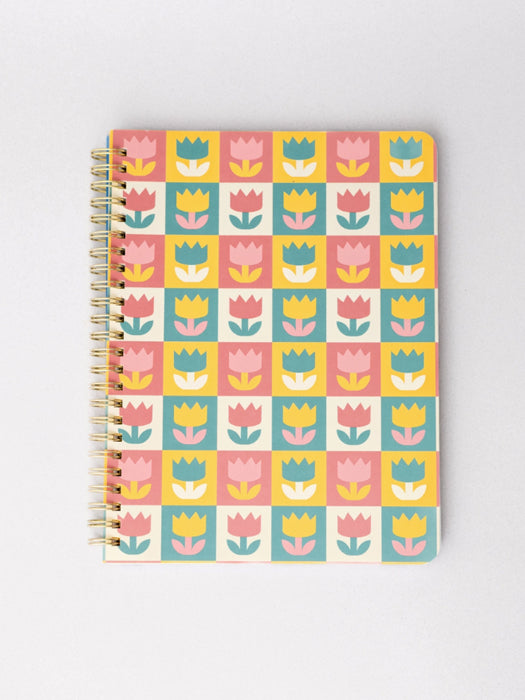 Tulips Rough Draft Mini Notebook