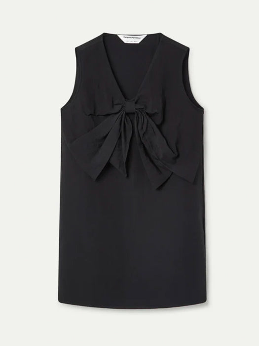 Black Bow Mini Dress