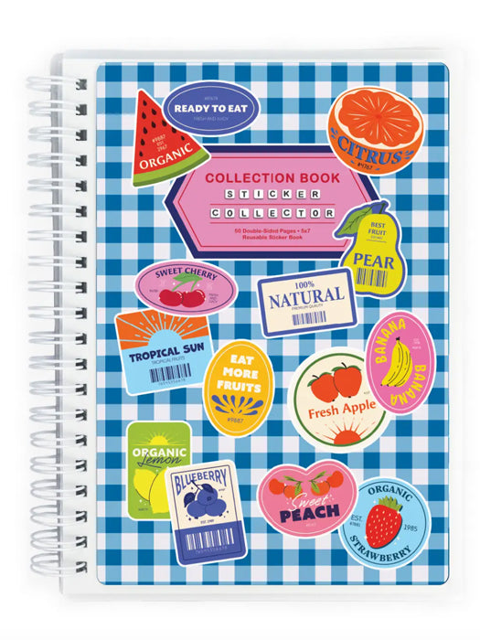 Fresh Fruit 5x7 Reusable Sticker Book