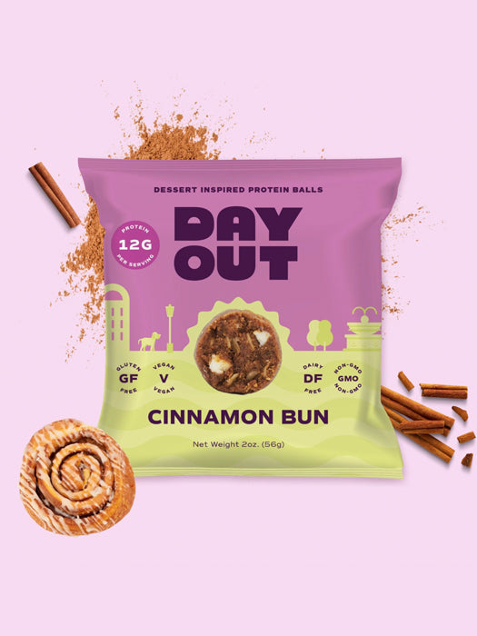Cinnamon Bun Protein Balls