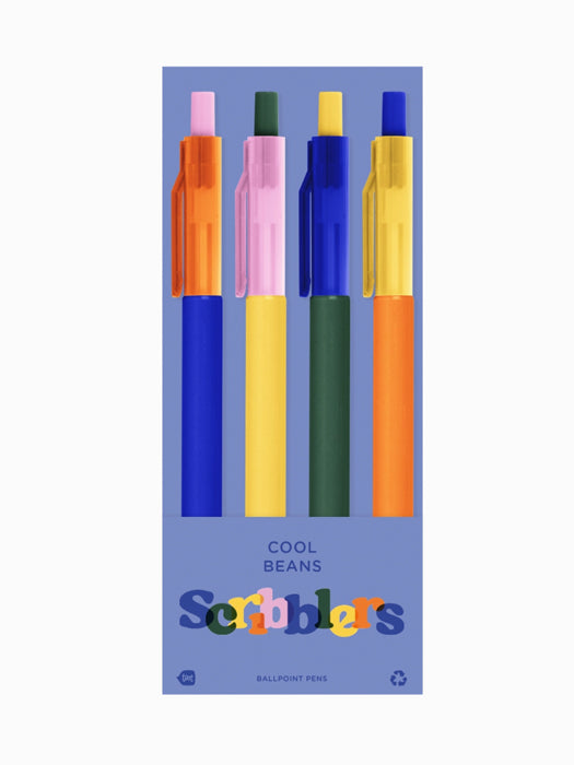 Cool Beans Scribbler 4-Pack