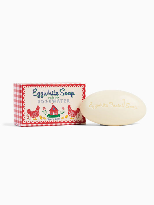 Eggwhite & Rosewater Facial Soap