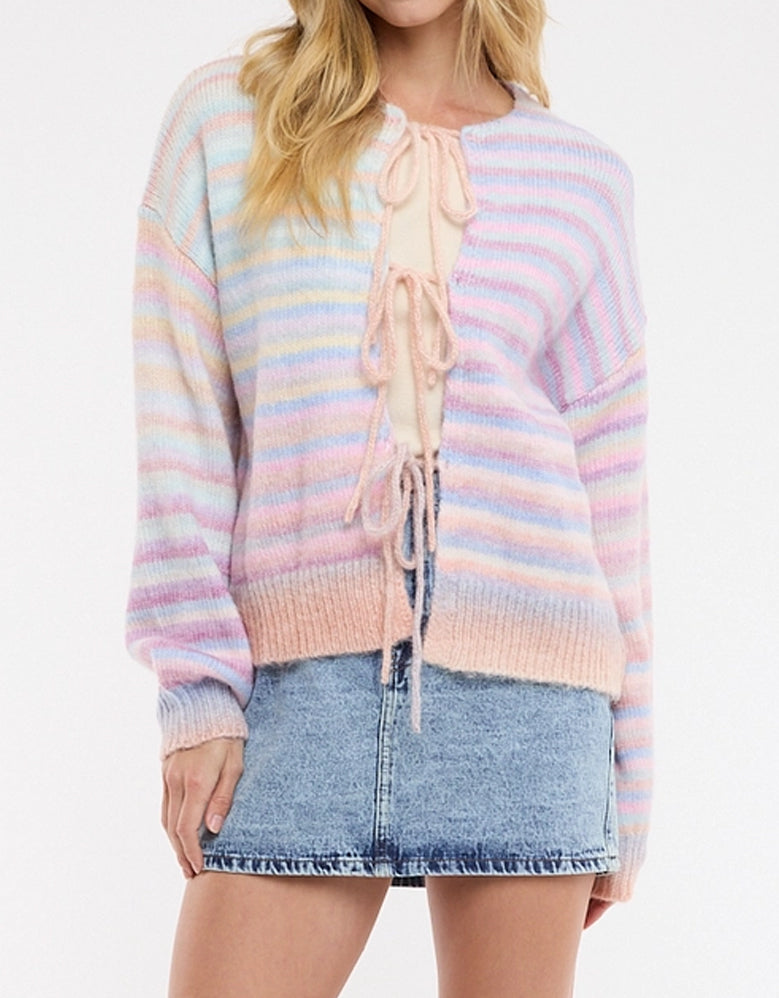 Kira Tie-Front Cardigan
