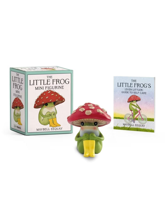 The Little Frog Mini Figurine + Mini Book