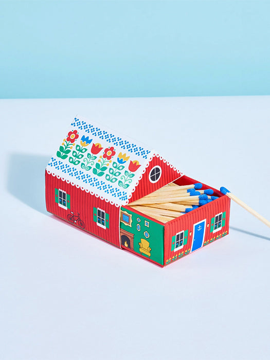 Swedish Red Matchbox Cottage