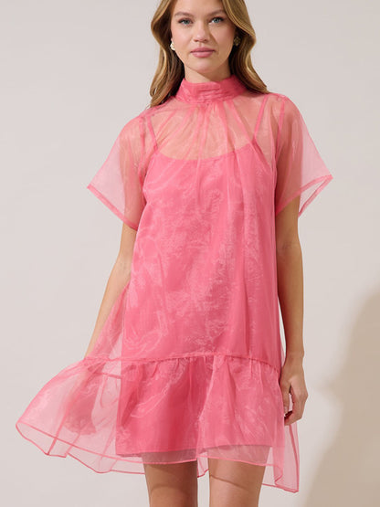 Ophelia Organza Mini Dress