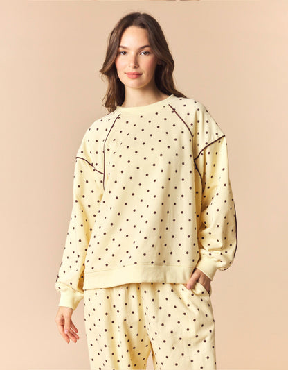 Mabel Dotted Sweatshirt