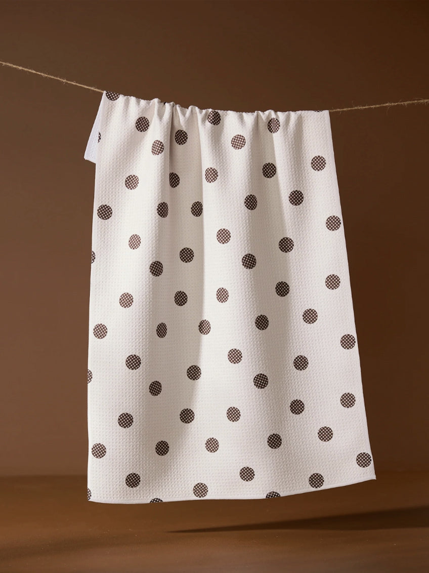 Polka Picnic Tea Towel