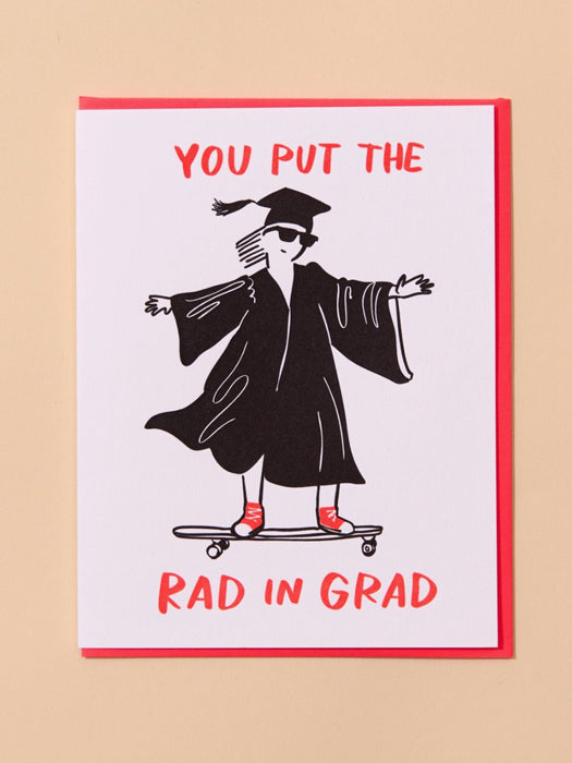 Rad Grad Graduation Card