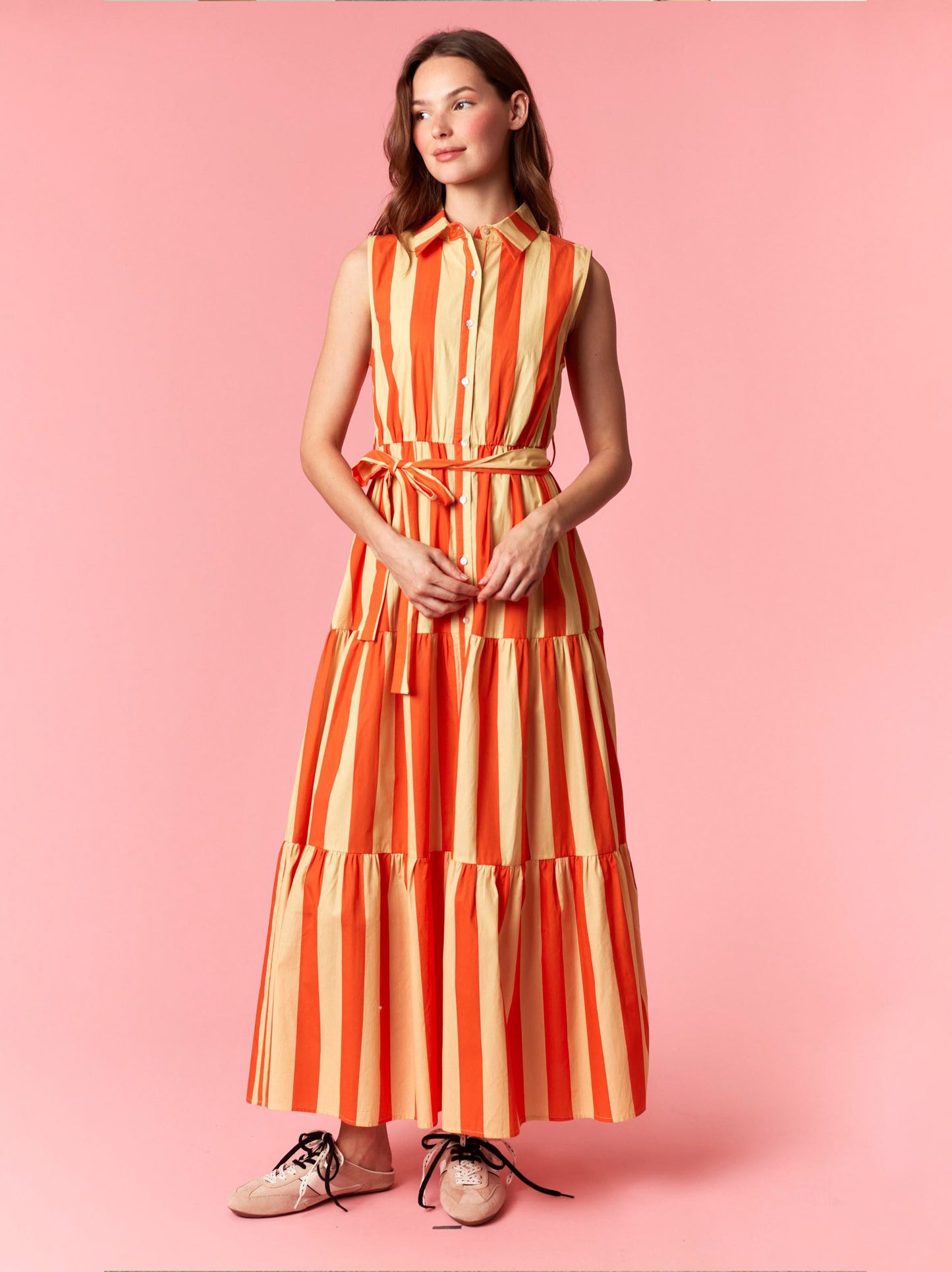 Sherbet Stripe Dress