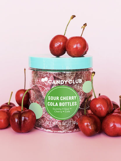 Sour Cherry Cola Bottles